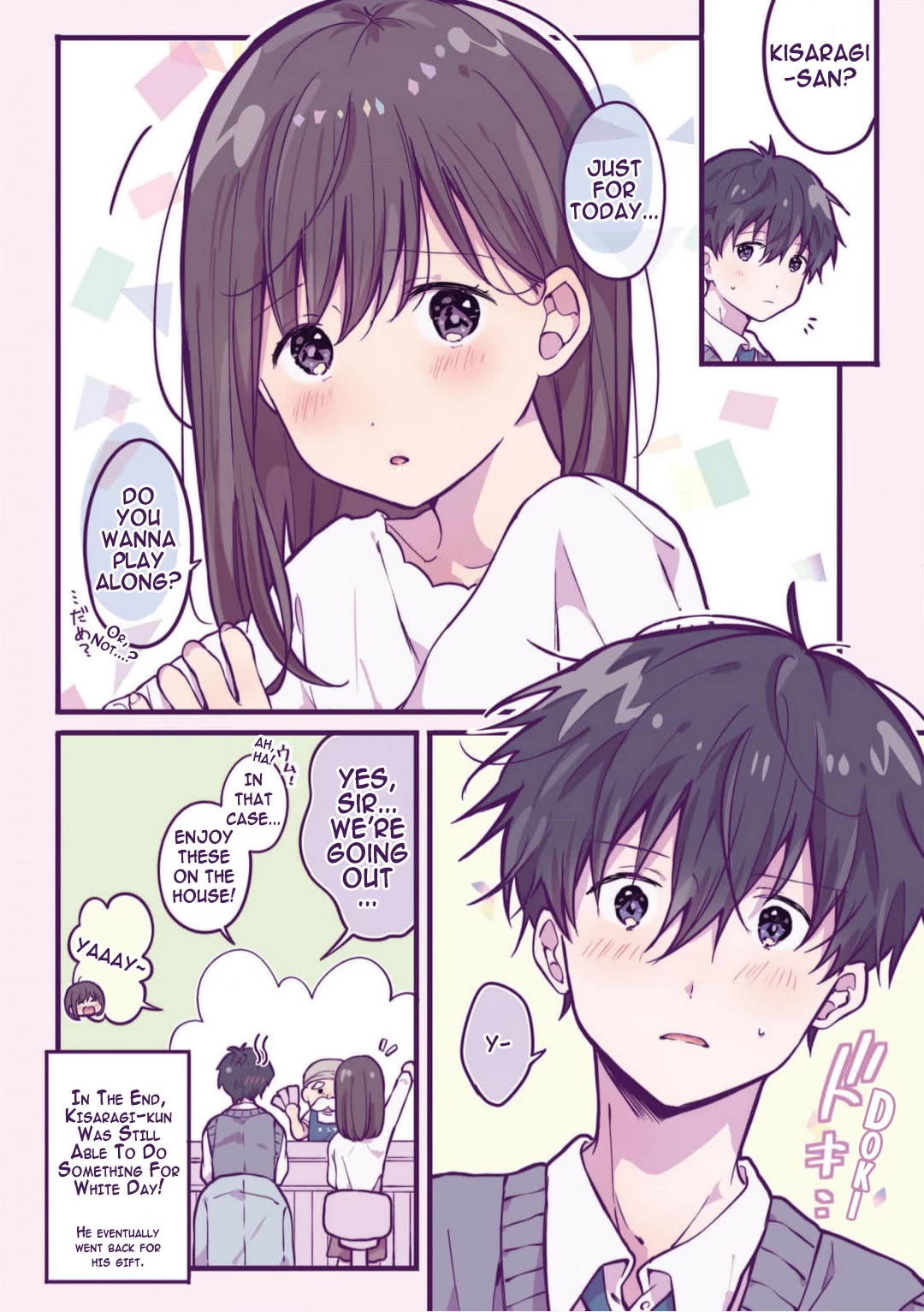 A First-Year High School Boy Whose Hobby Is Cross-Dressing Chapter 7.5 page 4 - Chapter 7.5: Extra Chapter ● White Day