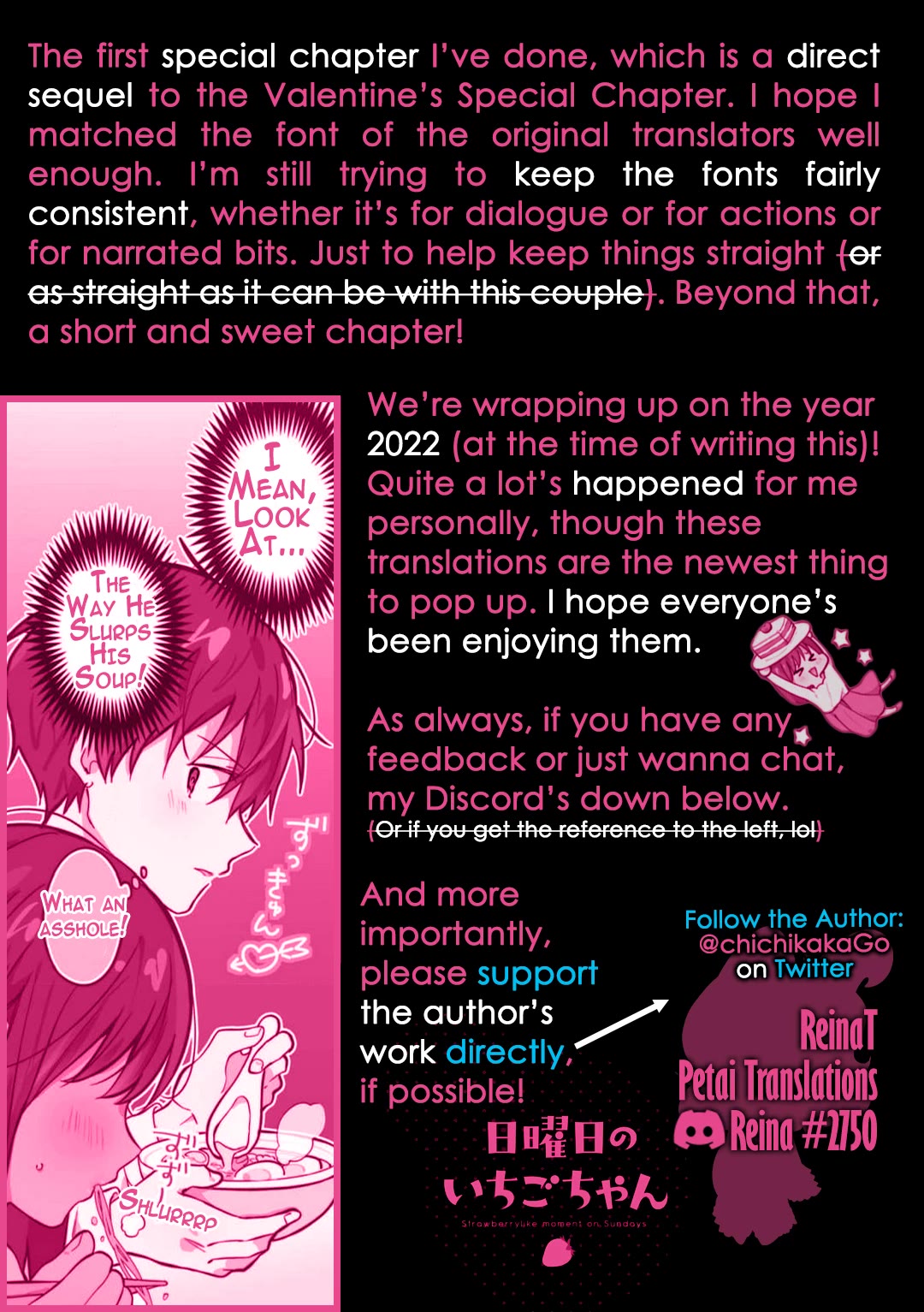 A First-Year High School Boy Whose Hobby Is Cross-Dressing Chapter 7.5 page 5 - Chapter 7.5: Extra Chapter ● White Day