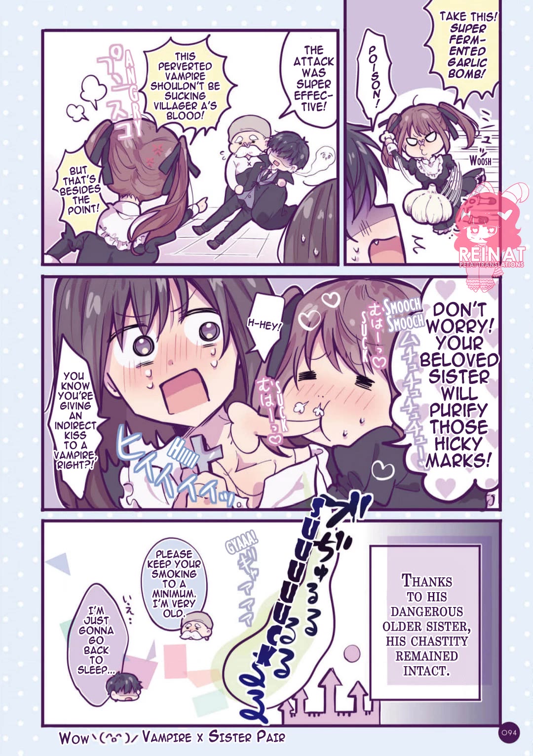 A First-Year High School Boy Whose Hobby Is Cross-Dressing Chapter 8.5 page 8 - Chapter 8.5: Extra Chapter ● The Vampire