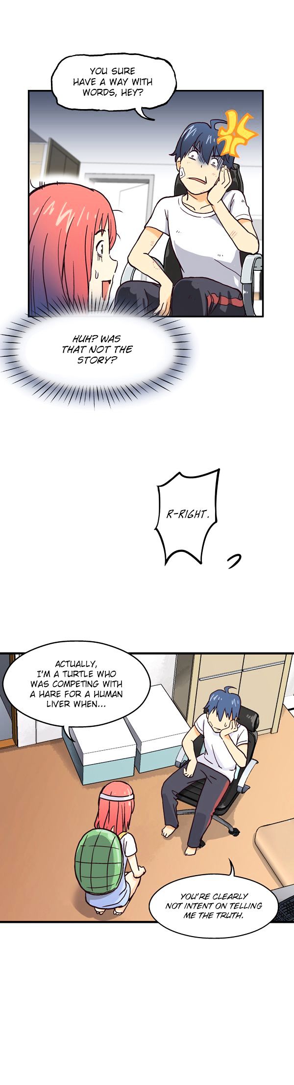 A Fish Came Chapter 2 page 12 - Chapter 2 : A Fish Left