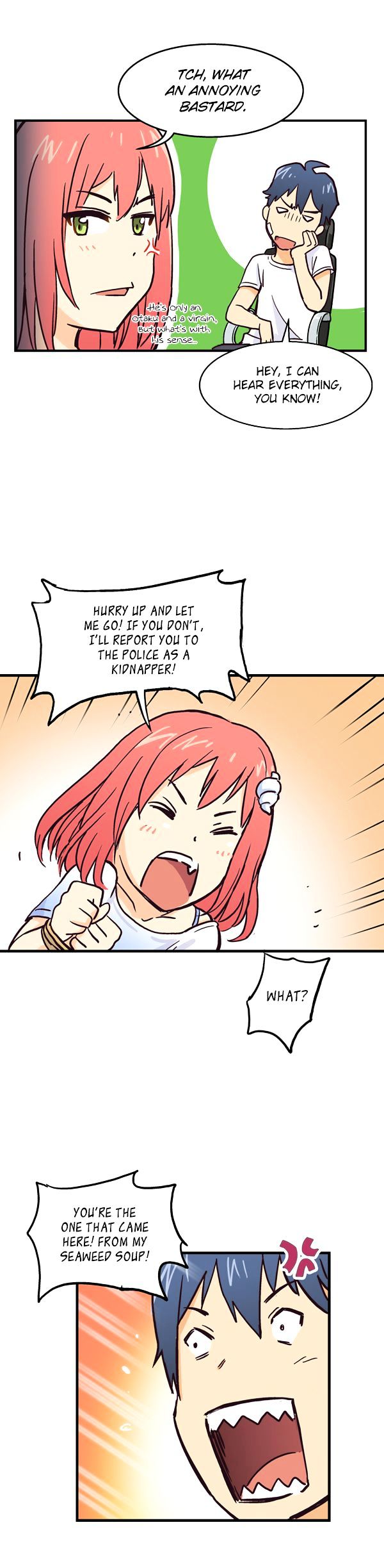 A Fish Came Chapter 2 page 13 - Chapter 2 : A Fish Left