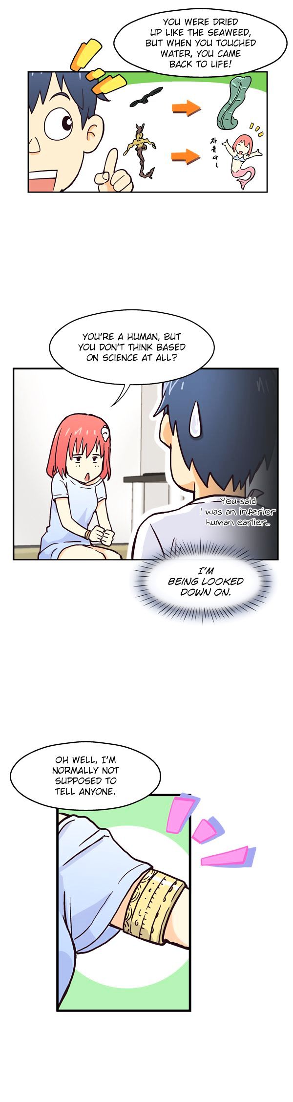 A Fish Came Chapter 2 page 16 - Chapter 2 : A Fish Left