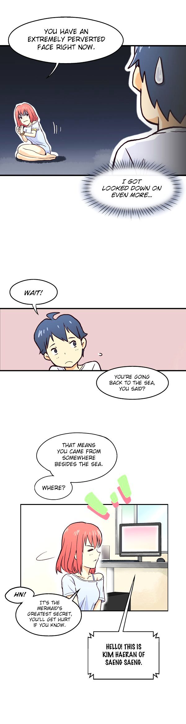 A Fish Came Chapter 2 page 19 - Chapter 2 : A Fish Left