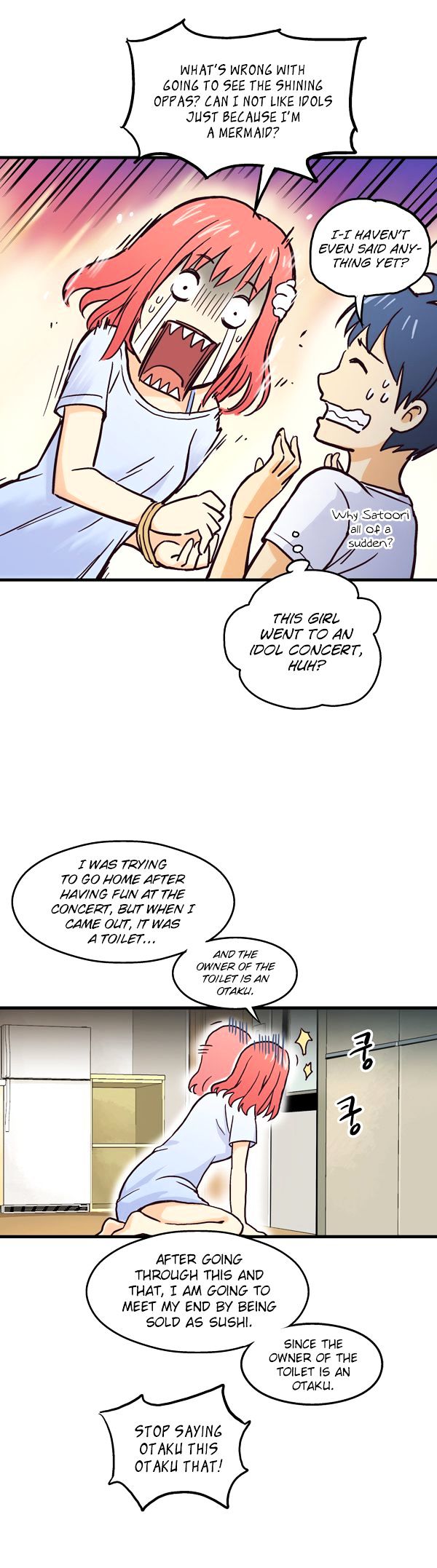 A Fish Came Chapter 2 page 22 - Chapter 2 : A Fish Left