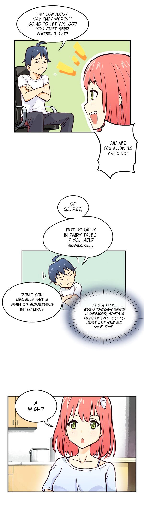 A Fish Came Chapter 2 page 23 - Chapter 2 : A Fish Left
