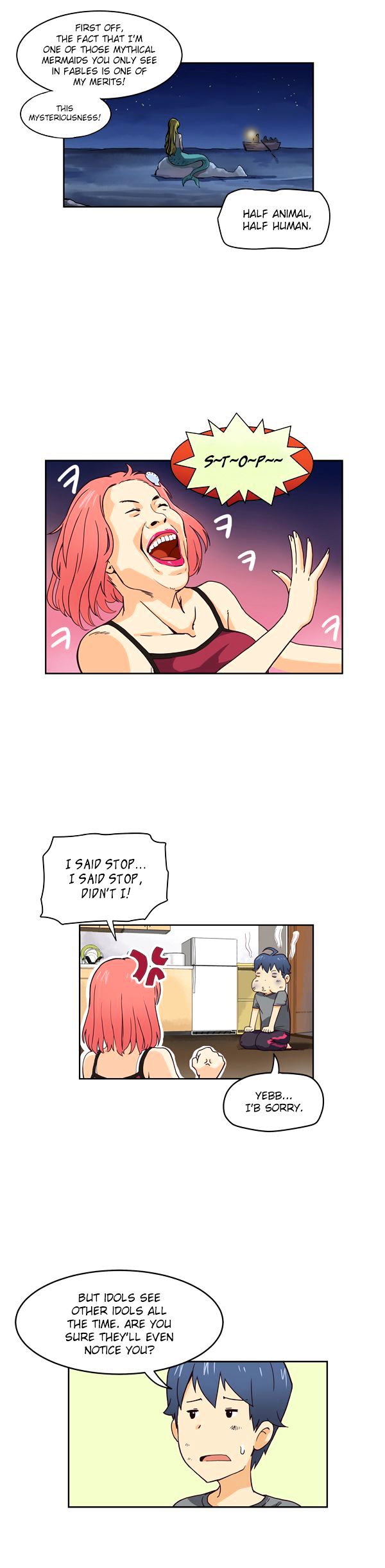 A Fish Came Chapter 3 page 12 - Chapter 3 : The Reason the Fish Came