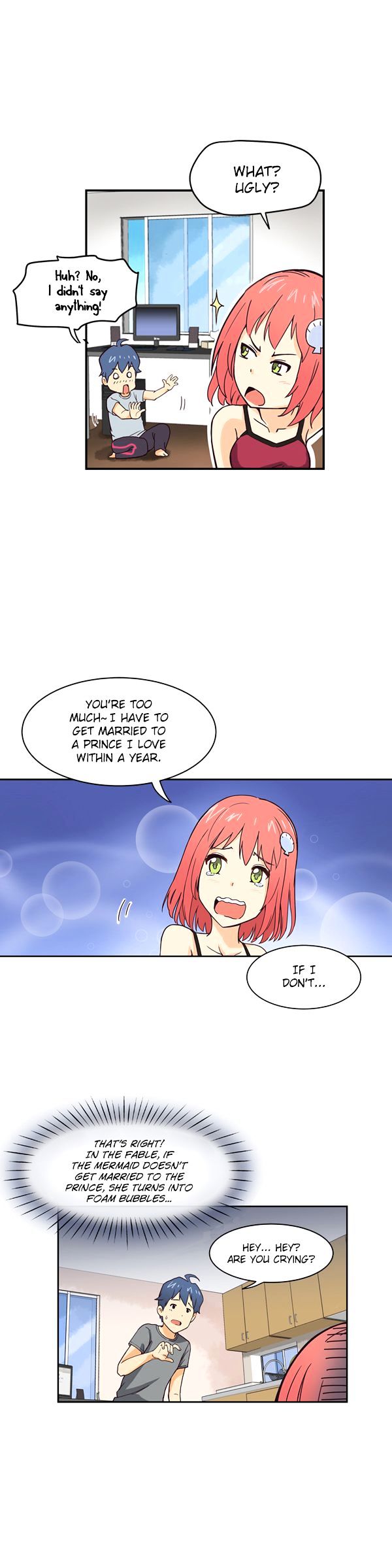 A Fish Came Chapter 3 page 14 - Chapter 3 : The Reason the Fish Came