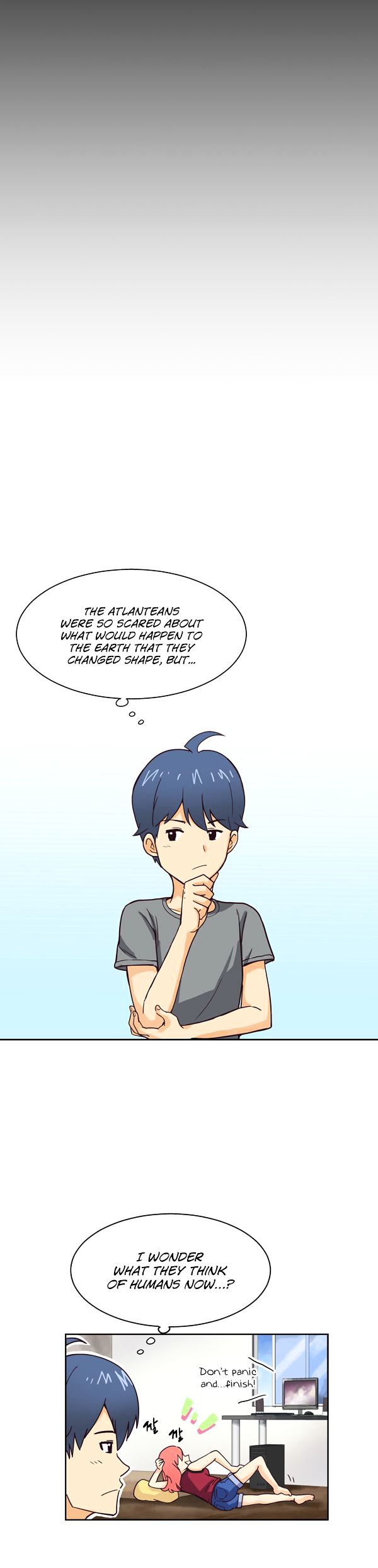 A Fish Came Chapter 3 page 4 - Chapter 3 : The Reason the Fish Came