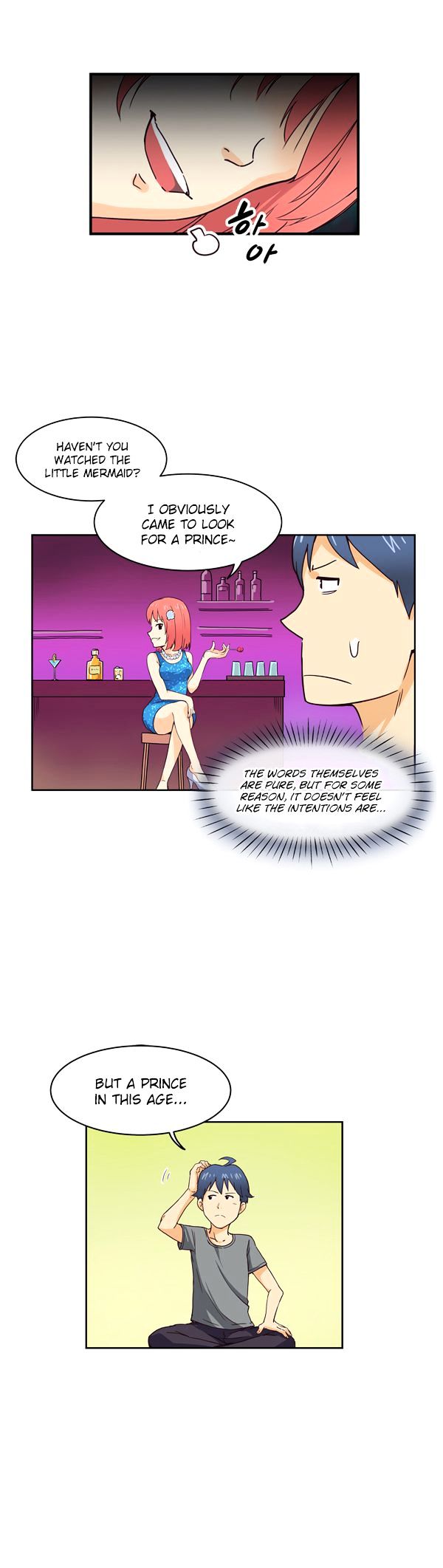 A Fish Came Chapter 3 page 8 - Chapter 3 : The Reason the Fish Came