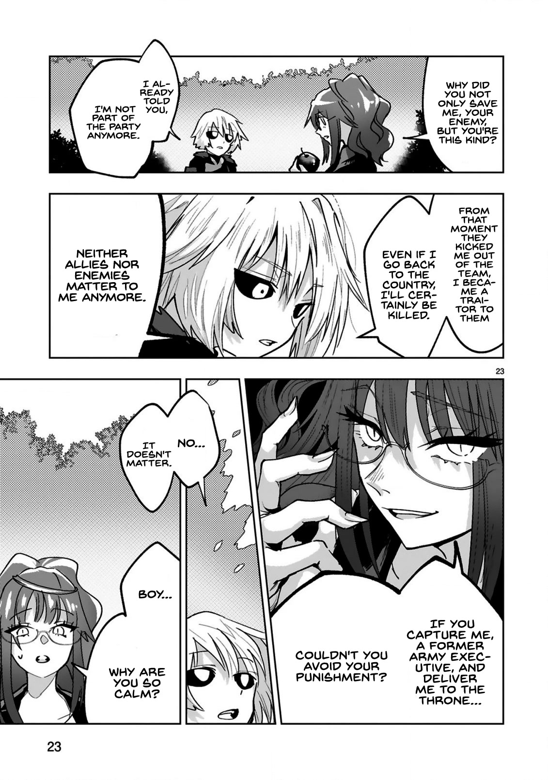 A Former Child Soldier Who Uses a Magic Sword Wants to Live With an Older Sister, the Former Enemy Leader Chapter 1 page 25 - Chapter 1