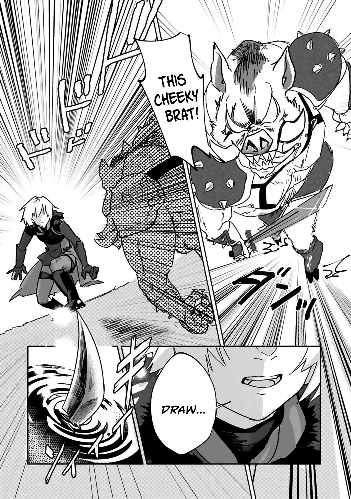 A Former Child Soldier Who Uses a Magic Sword Wants to Live With an Older Sister, the Former Enemy Leader Chapter 1 page 32 - Chapter 1