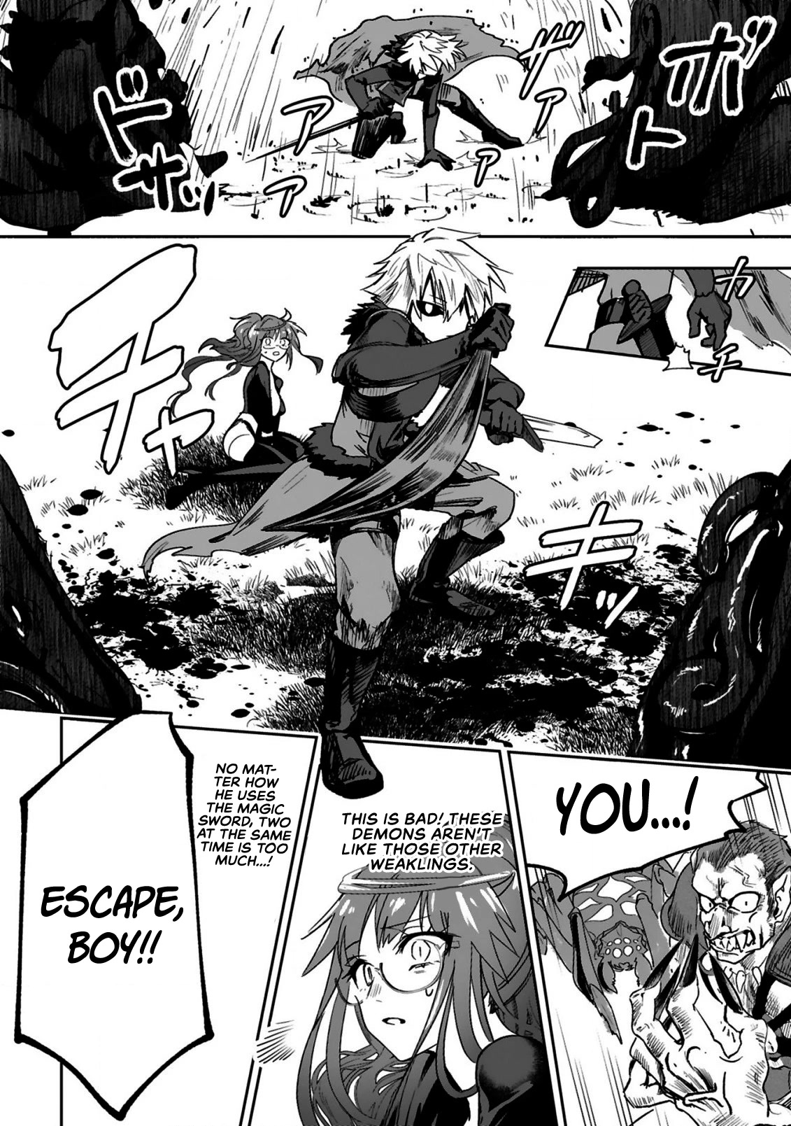 A Former Child Soldier Who Uses a Magic Sword Wants to Live With an Older Sister, the Former Enemy Leader Chapter 1 page 34 - Chapter 1