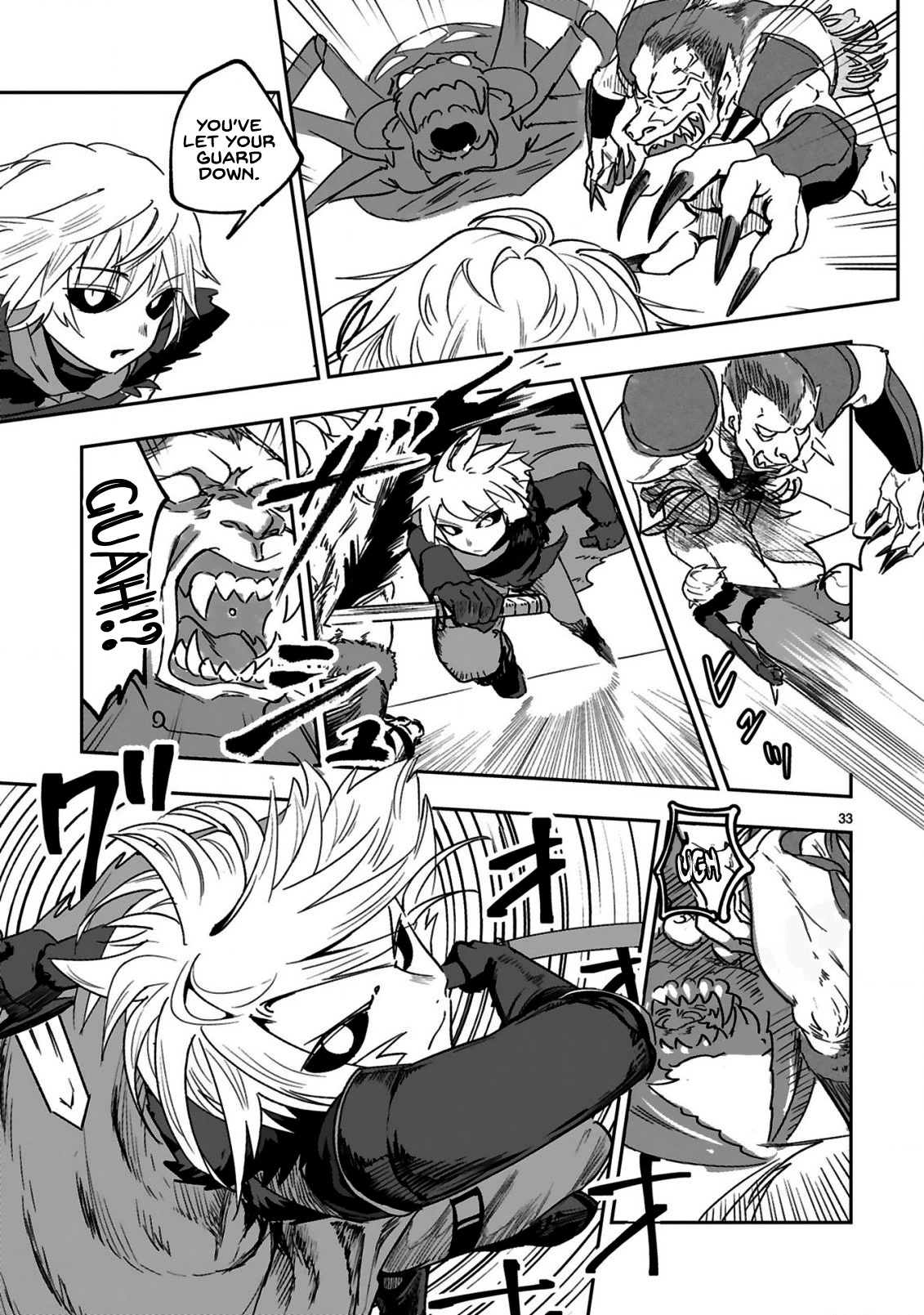 A Former Child Soldier Who Uses a Magic Sword Wants to Live With an Older Sister, the Former Enemy Leader Chapter 1 page 35 - Chapter 1