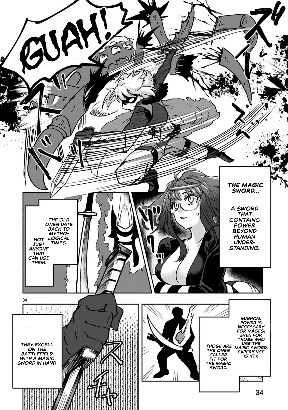 A Former Child Soldier Who Uses a Magic Sword Wants to Live With an Older Sister, the Former Enemy Leader Chapter 1 page 36 - Chapter 1