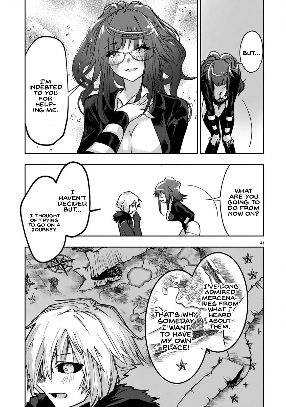 A Former Child Soldier Who Uses a Magic Sword Wants to Live With an Older Sister, the Former Enemy Leader Chapter 1 page 43 - Chapter 1