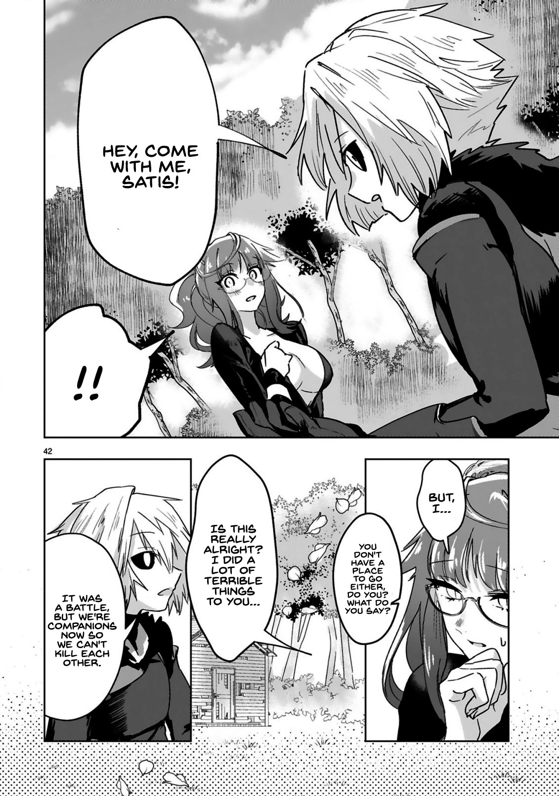 A Former Child Soldier Who Uses a Magic Sword Wants to Live With an Older Sister, the Former Enemy Leader Chapter 1 page 44 - Chapter 1