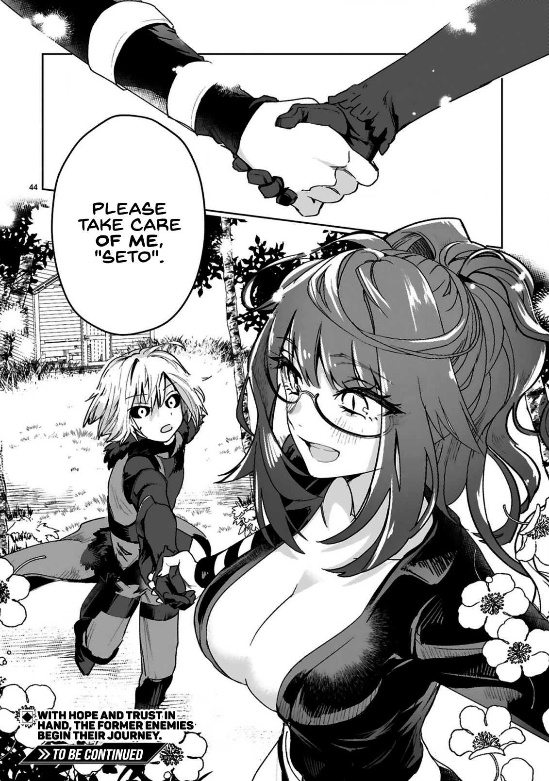 A Former Child Soldier Who Uses a Magic Sword Wants to Live With an Older Sister, the Former Enemy Leader Chapter 1 page 46 - Chapter 1