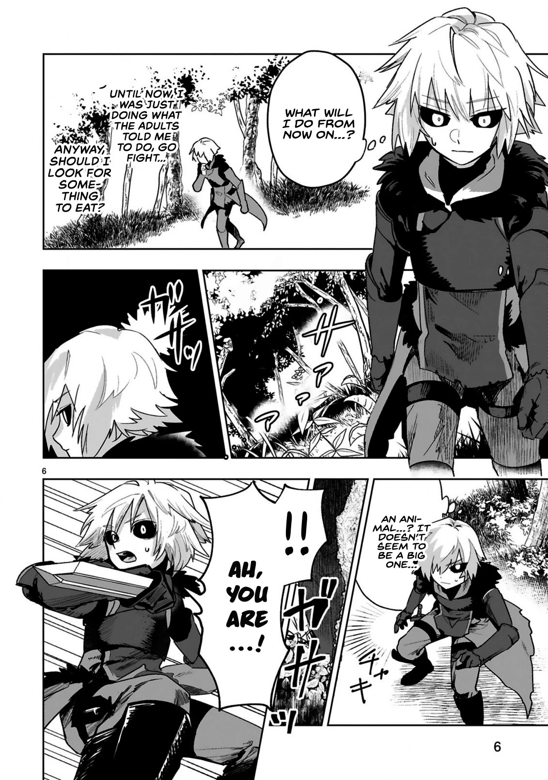 A Former Child Soldier Who Uses a Magic Sword Wants to Live With an Older Sister, the Former Enemy Leader Chapter 1 page 8 - Chapter 1