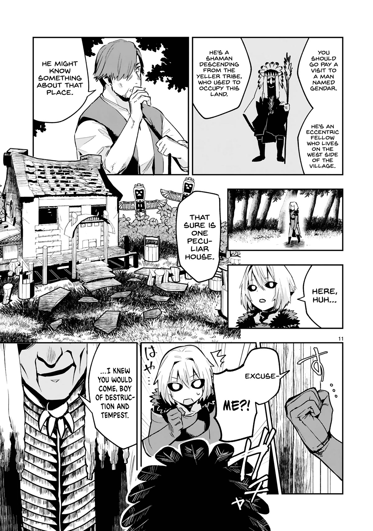 A Former Child Soldier Who Uses a Magic Sword Wants to Live With an Older Sister, the Former Enemy Leader Chapter 11 page 12 - Chapter 11