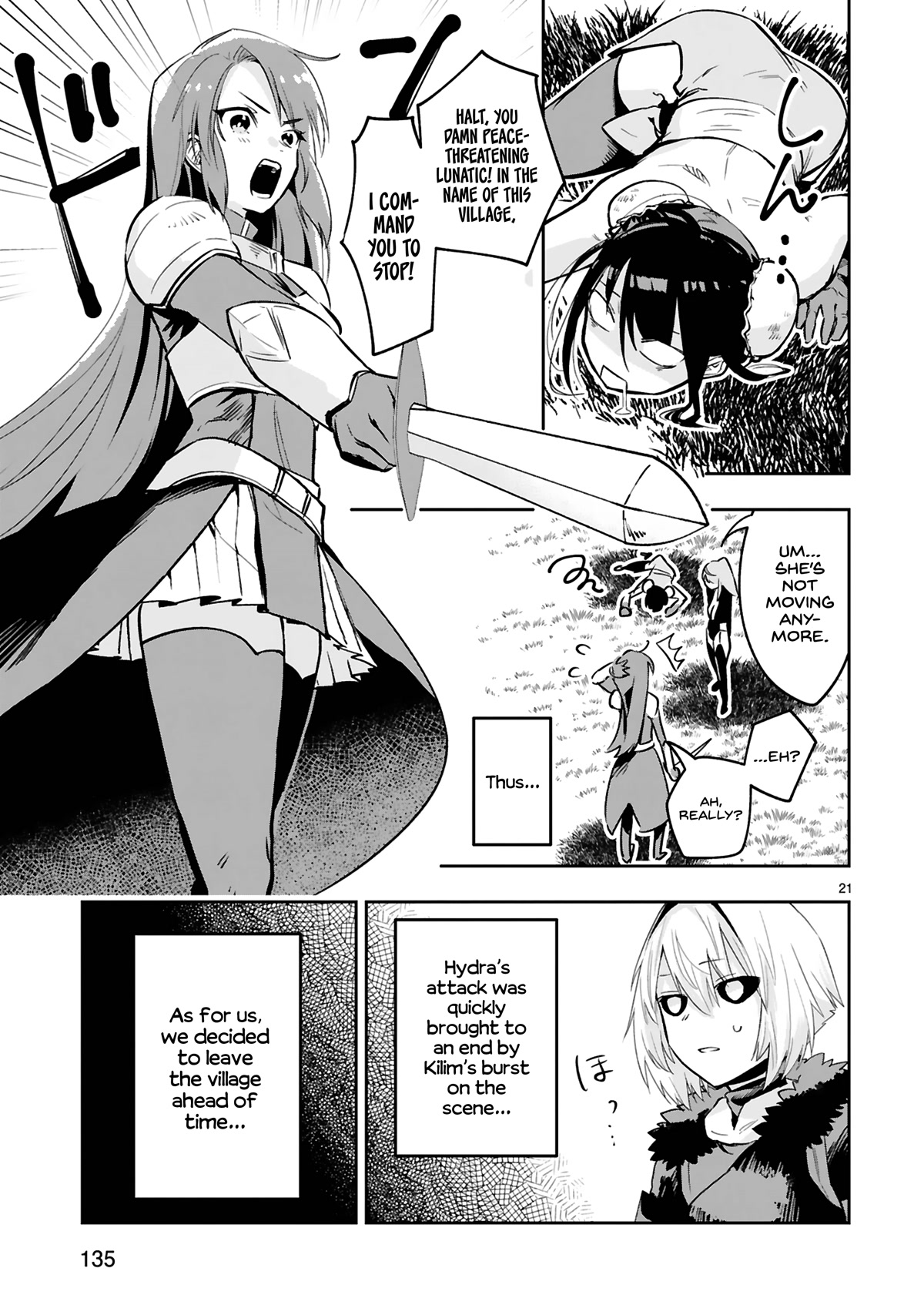 A Former Child Soldier Who Uses a Magic Sword Wants to Live With an Older Sister, the Former Enemy Leader Chapter 12 page 22 - Chapter 12
