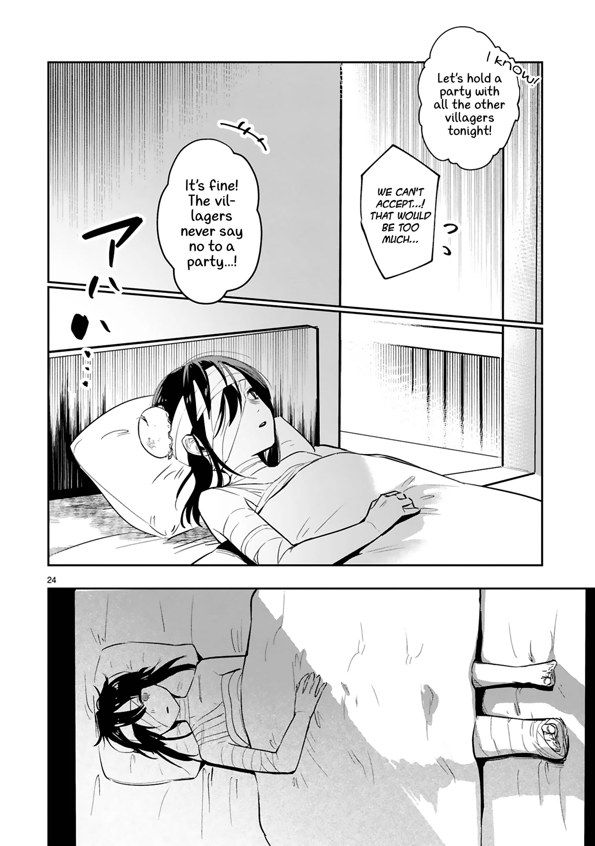 A Former Child Soldier Who Uses a Magic Sword Wants to Live With an Older Sister, the Former Enemy Leader Chapter 12 page 25 - Chapter 12