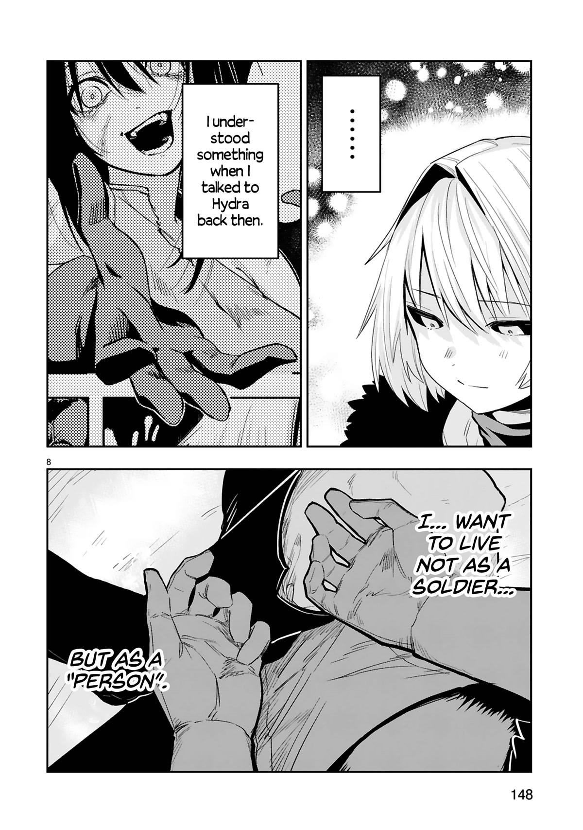 A Former Child Soldier Who Uses a Magic Sword Wants to Live With an Older Sister, the Former Enemy Leader Chapter 13 page 9 - Chapter 13