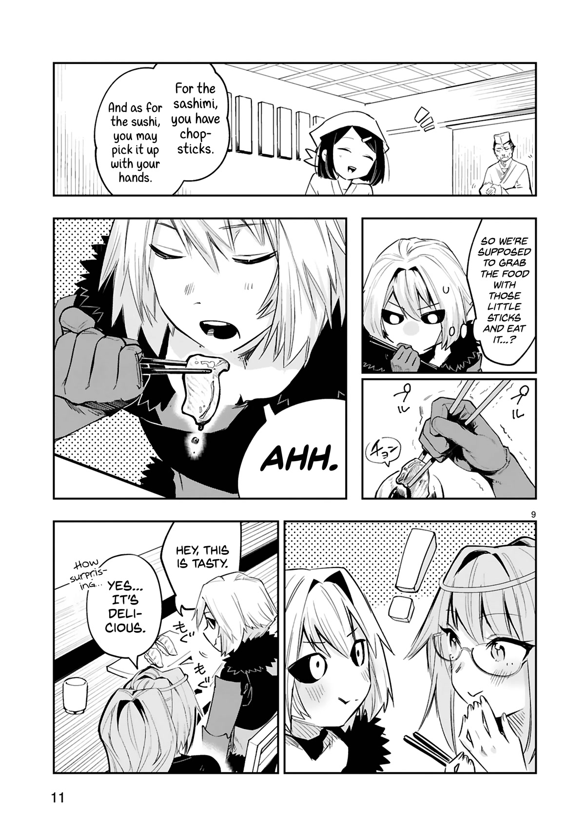 A Former Child Soldier Who Uses a Magic Sword Wants to Live With an Older Sister, the Former Enemy Leader Chapter 14 page 11 - Chapter 14