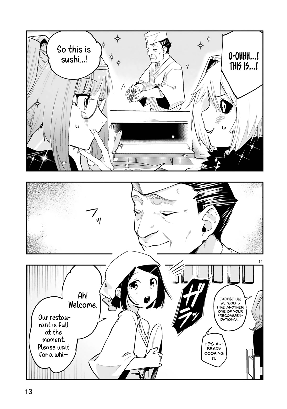 A Former Child Soldier Who Uses a Magic Sword Wants to Live With an Older Sister, the Former Enemy Leader Chapter 14 page 13 - Chapter 14