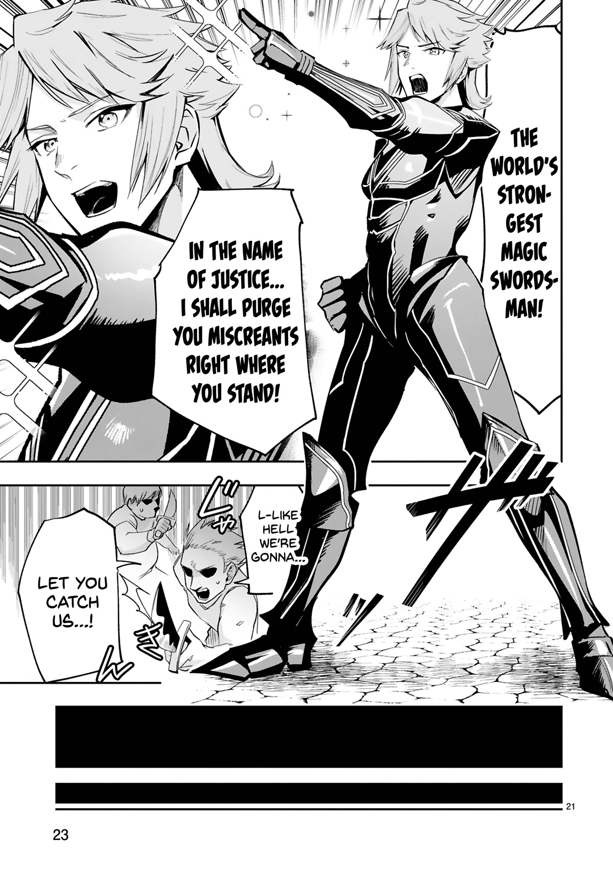 A Former Child Soldier Who Uses a Magic Sword Wants to Live With an Older Sister, the Former Enemy Leader Chapter 14 page 23 - Chapter 14