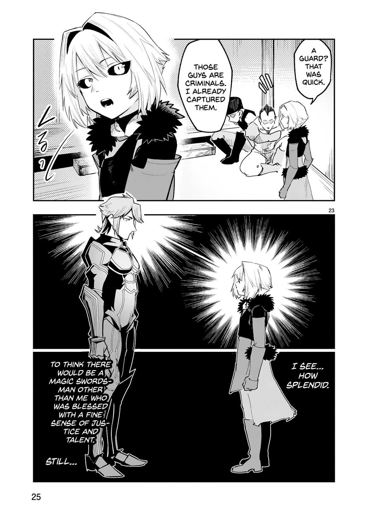 A Former Child Soldier Who Uses a Magic Sword Wants to Live With an Older Sister, the Former Enemy Leader Chapter 14 page 25 - Chapter 14