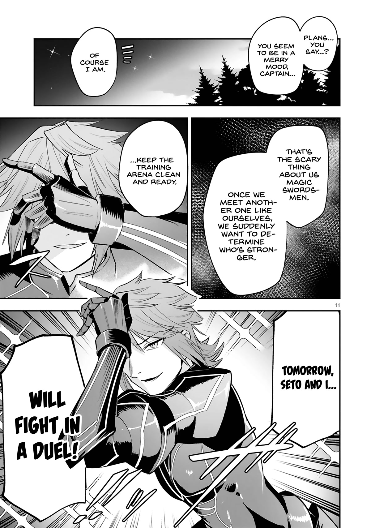 A Former Child Soldier Who Uses a Magic Sword Wants to Live With an Older Sister, the Former Enemy Leader Chapter 15 page 12 - Chapter 15