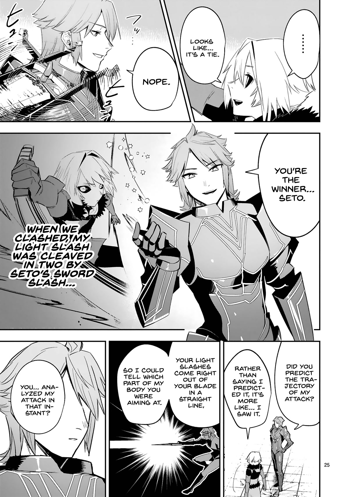 A Former Child Soldier Who Uses a Magic Sword Wants to Live With an Older Sister, the Former Enemy Leader Chapter 16 page 25 - Chapter 16