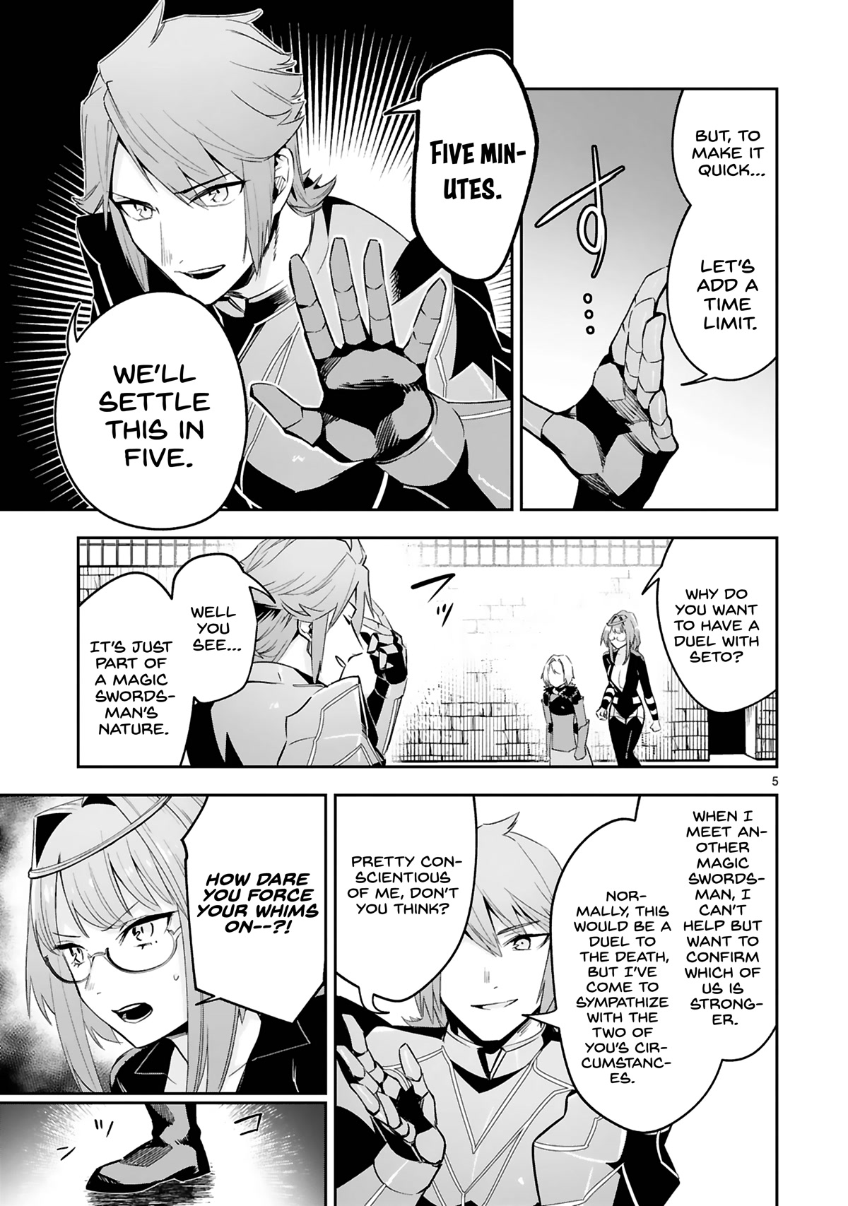 A Former Child Soldier Who Uses a Magic Sword Wants to Live With an Older Sister, the Former Enemy Leader Chapter 16 page 6 - Chapter 16