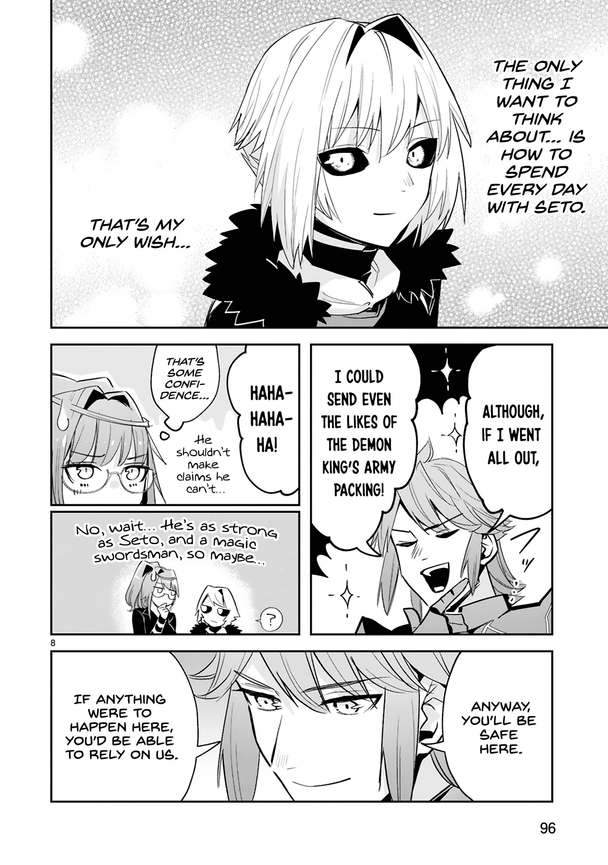 A Former Child Soldier Who Uses a Magic Sword Wants to Live With an Older Sister, the Former Enemy Leader Chapter 17 page 9 - Chapter 17