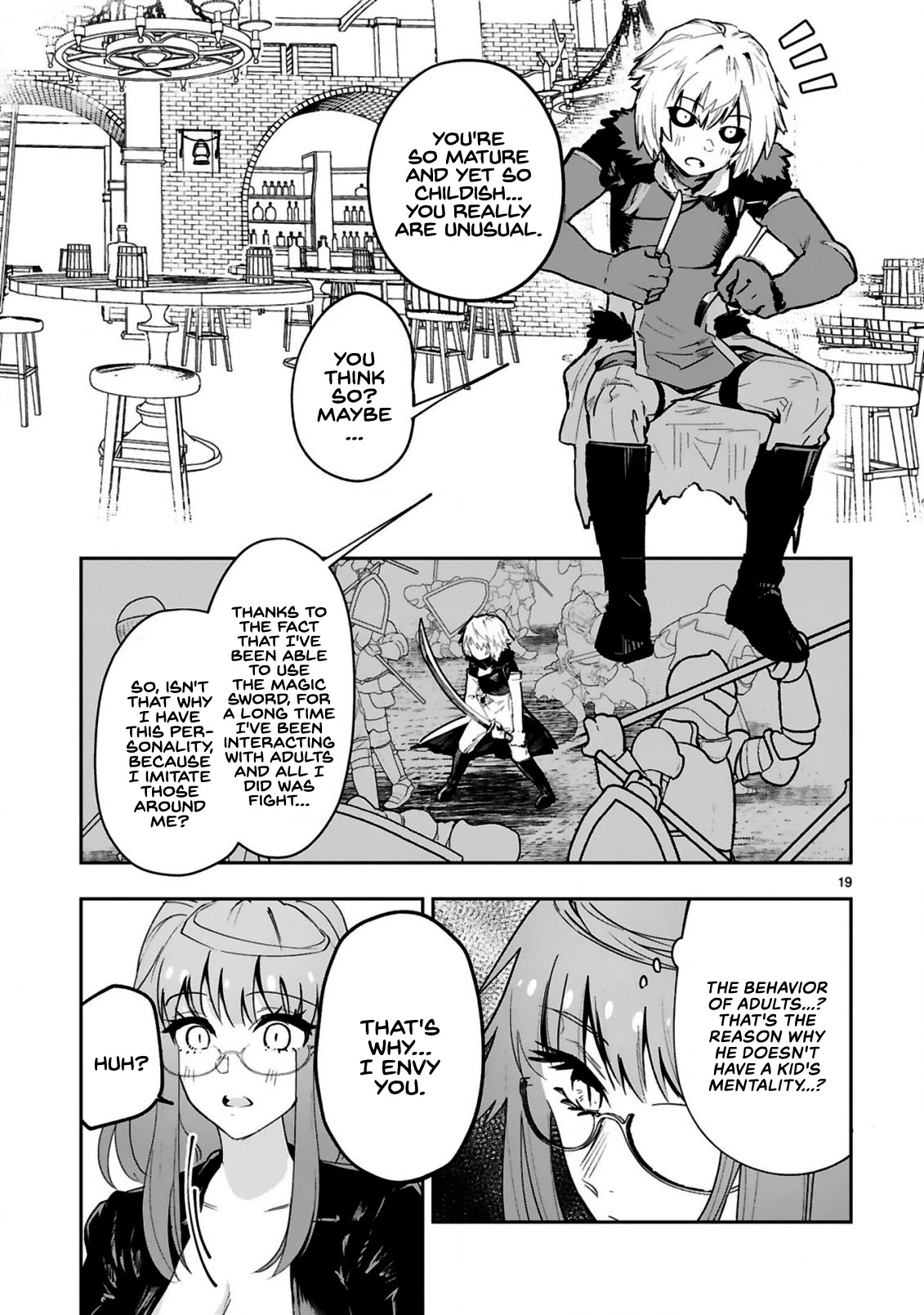 A Former Child Soldier Who Uses a Magic Sword Wants to Live With an Older Sister, the Former Enemy Leader Chapter 2 page 20 - Chapter 2