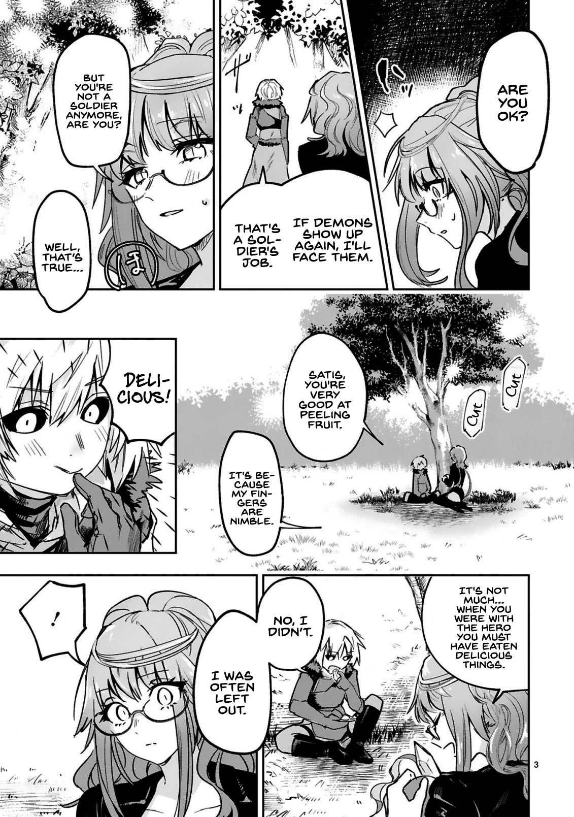 A Former Child Soldier Who Uses a Magic Sword Wants to Live With an Older Sister, the Former Enemy Leader Chapter 2 page 4 - Chapter 2