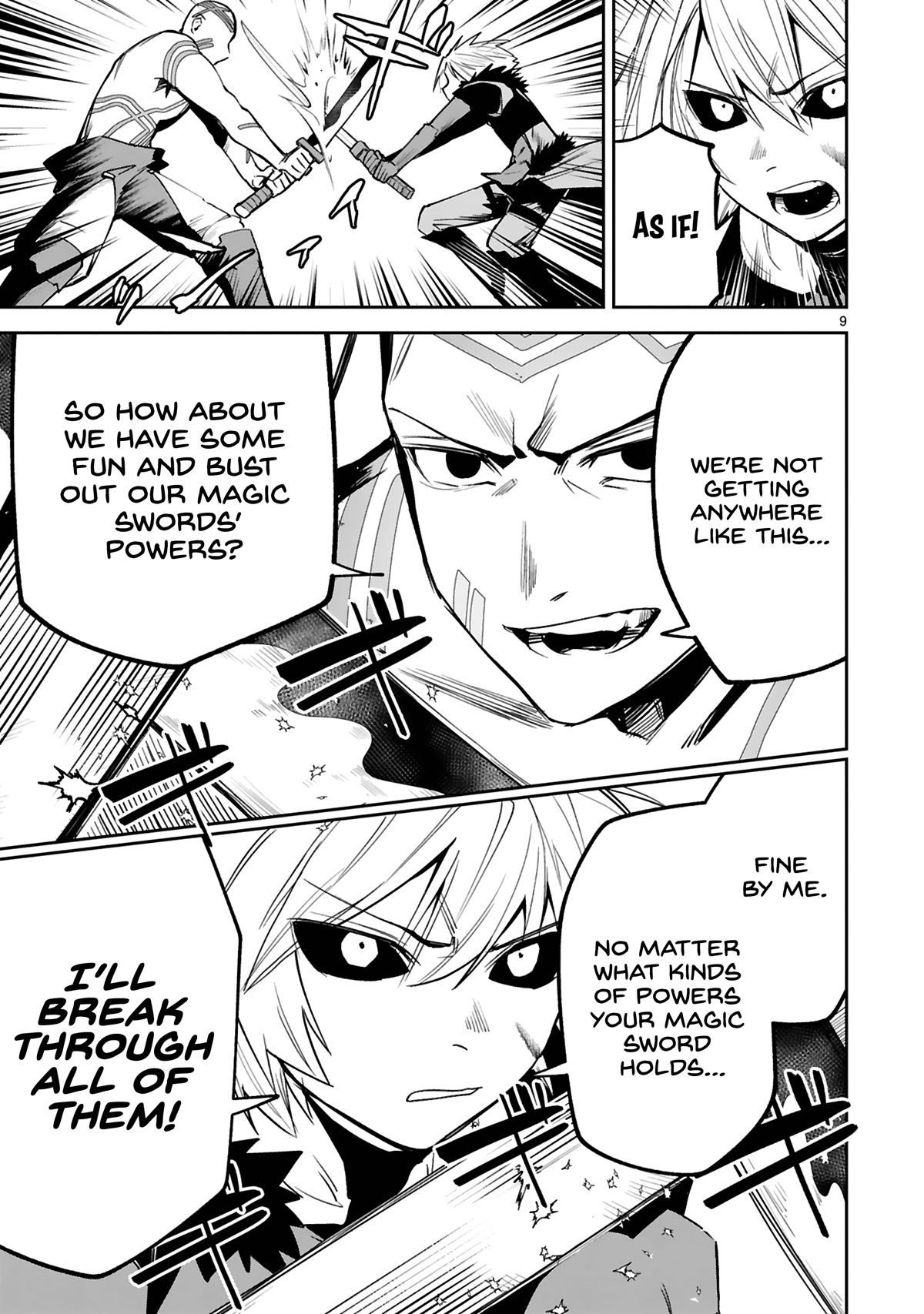 A Former Child Soldier Who Uses a Magic Sword Wants to Live With an Older Sister, the Former Enemy Leader Chapter 22 page 10 - Chapter 22