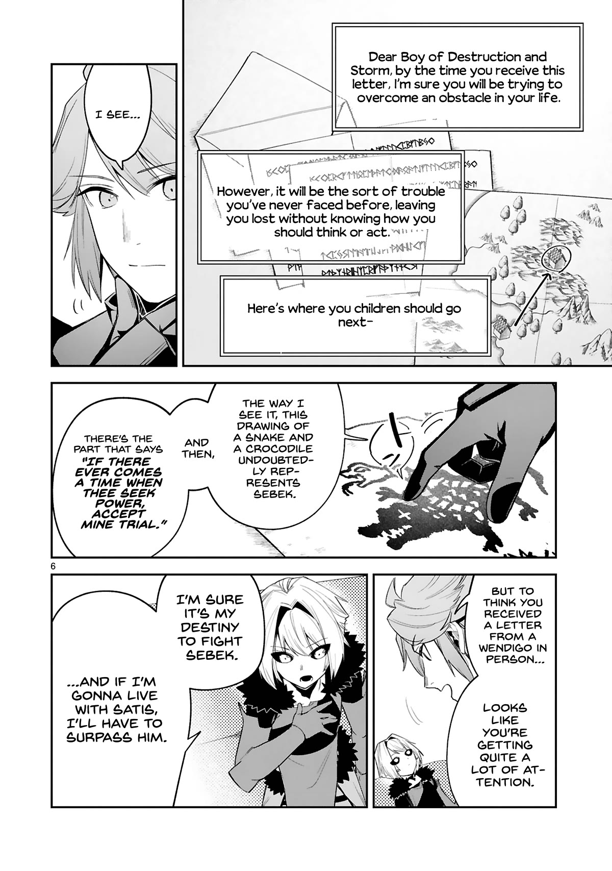 A Former Child Soldier Who Uses a Magic Sword Wants to Live With an Older Sister, the Former Enemy Leader Chapter 23 page 6 - Chapter 23