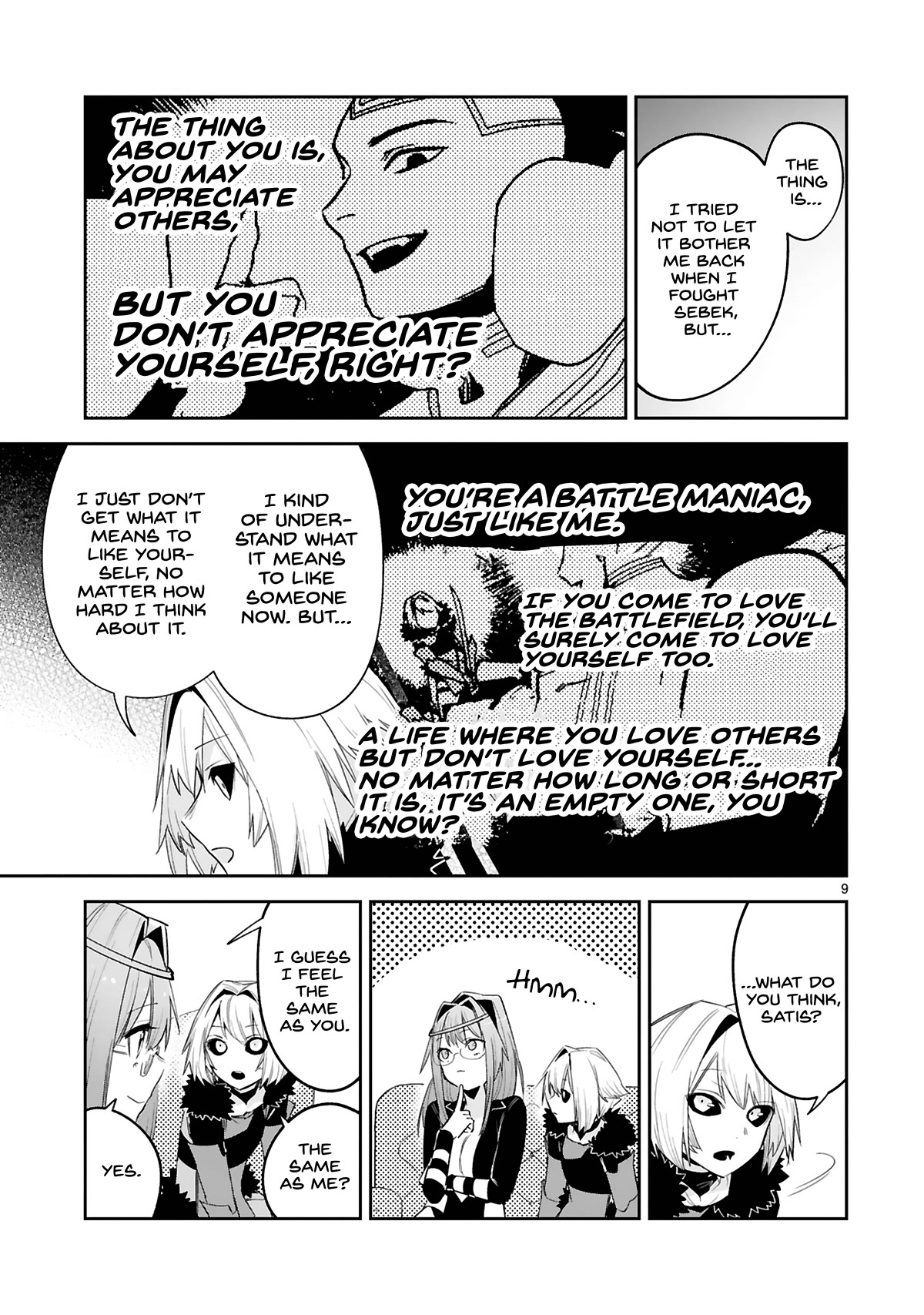 A Former Child Soldier Who Uses a Magic Sword Wants to Live With an Older Sister, the Former Enemy Leader Chapter 23 page 9 - Chapter 23