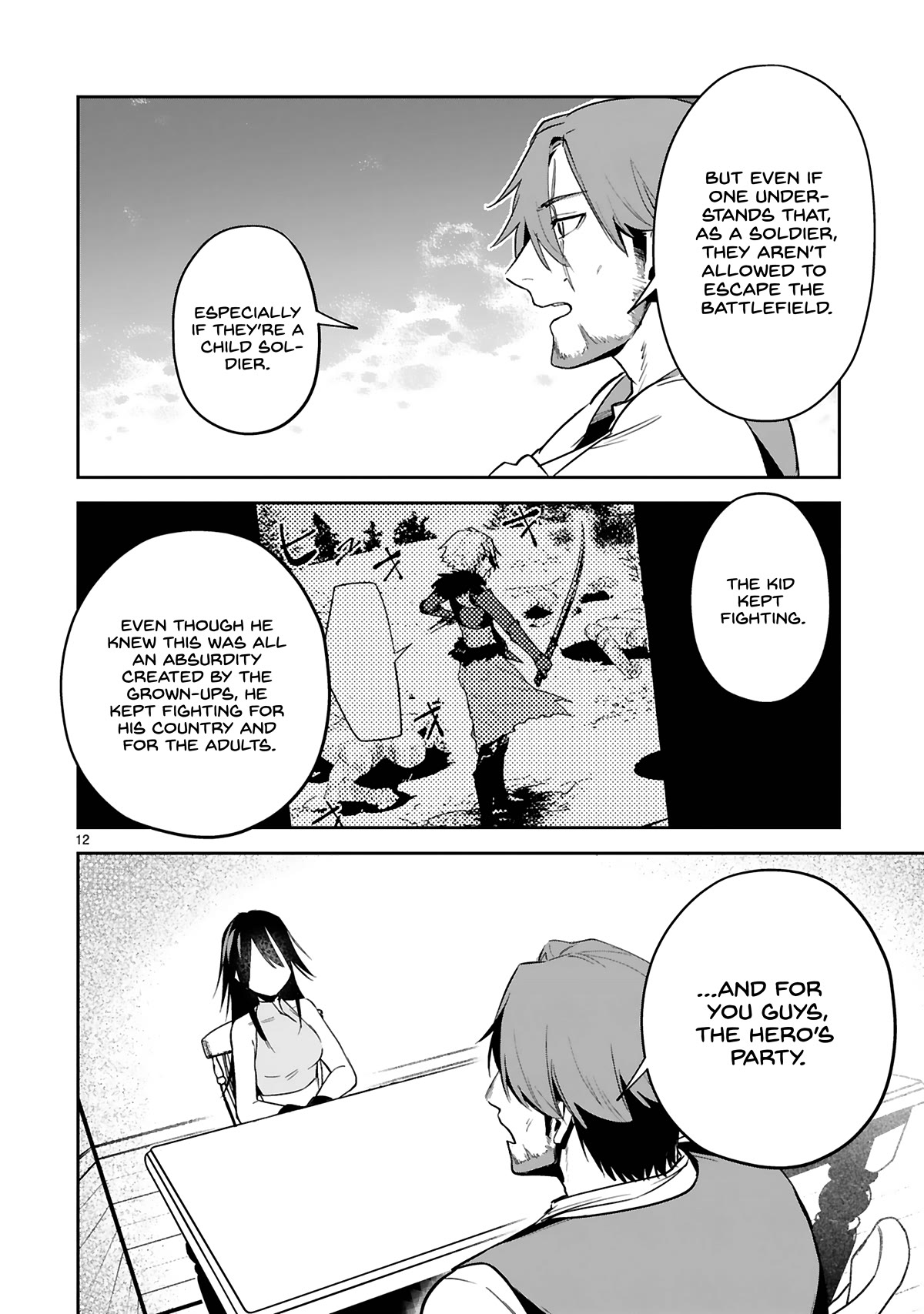 A Former Child Soldier Who Uses a Magic Sword Wants to Live With an Older Sister, the Former Enemy Leader Chapter 24 page 12 - Chapter 24