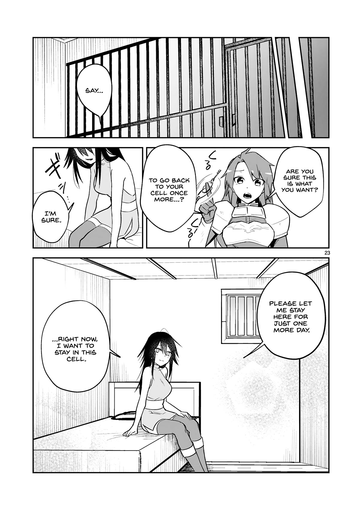 A Former Child Soldier Who Uses a Magic Sword Wants to Live With an Older Sister, the Former Enemy Leader Chapter 24 page 23 - Chapter 24