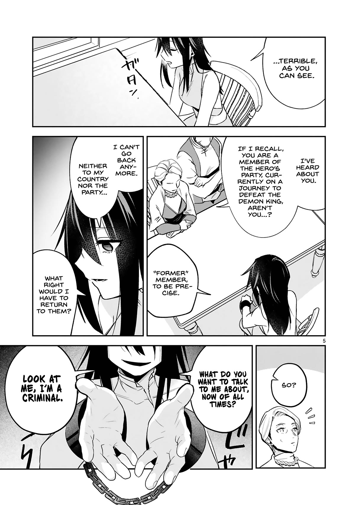 A Former Child Soldier Who Uses a Magic Sword Wants to Live With an Older Sister, the Former Enemy Leader Chapter 24 page 5 - Chapter 24