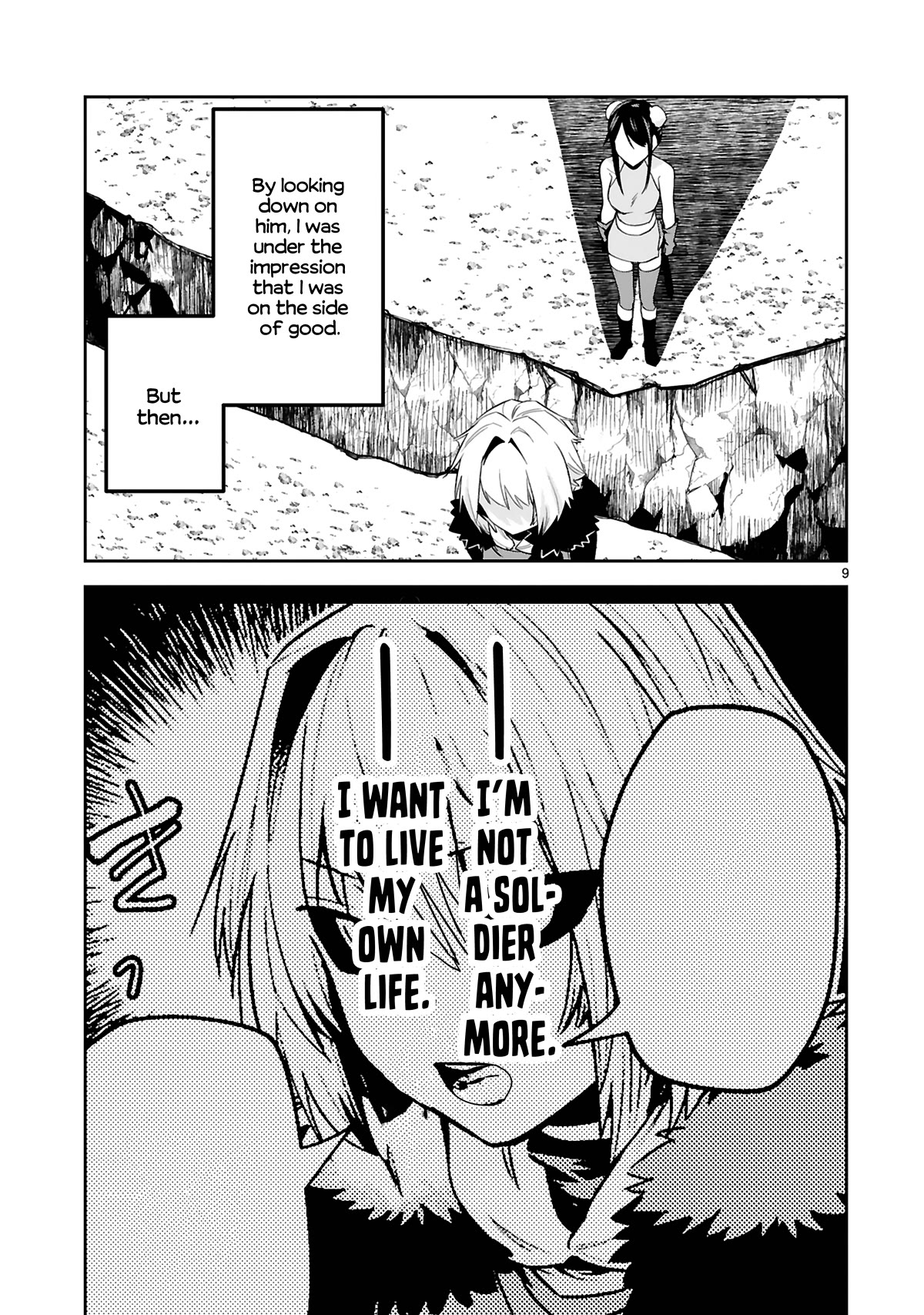 A Former Child Soldier Who Uses a Magic Sword Wants to Live With an Older Sister, the Former Enemy Leader Chapter 24 page 9 - Chapter 24