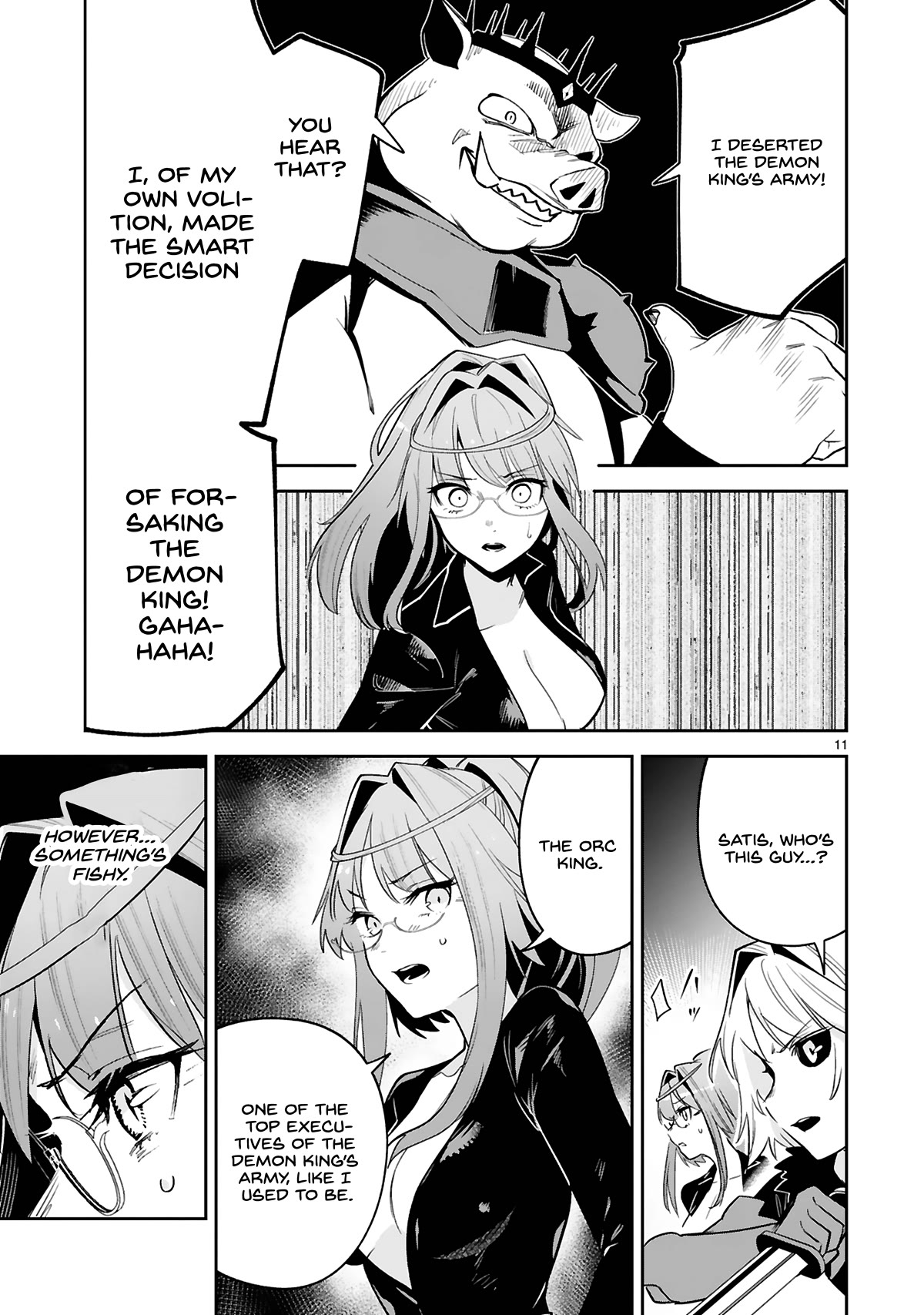 A Former Child Soldier Who Uses a Magic Sword Wants to Live With an Older Sister, the Former Enemy Leader Chapter 25 page 11 - Chapter 25