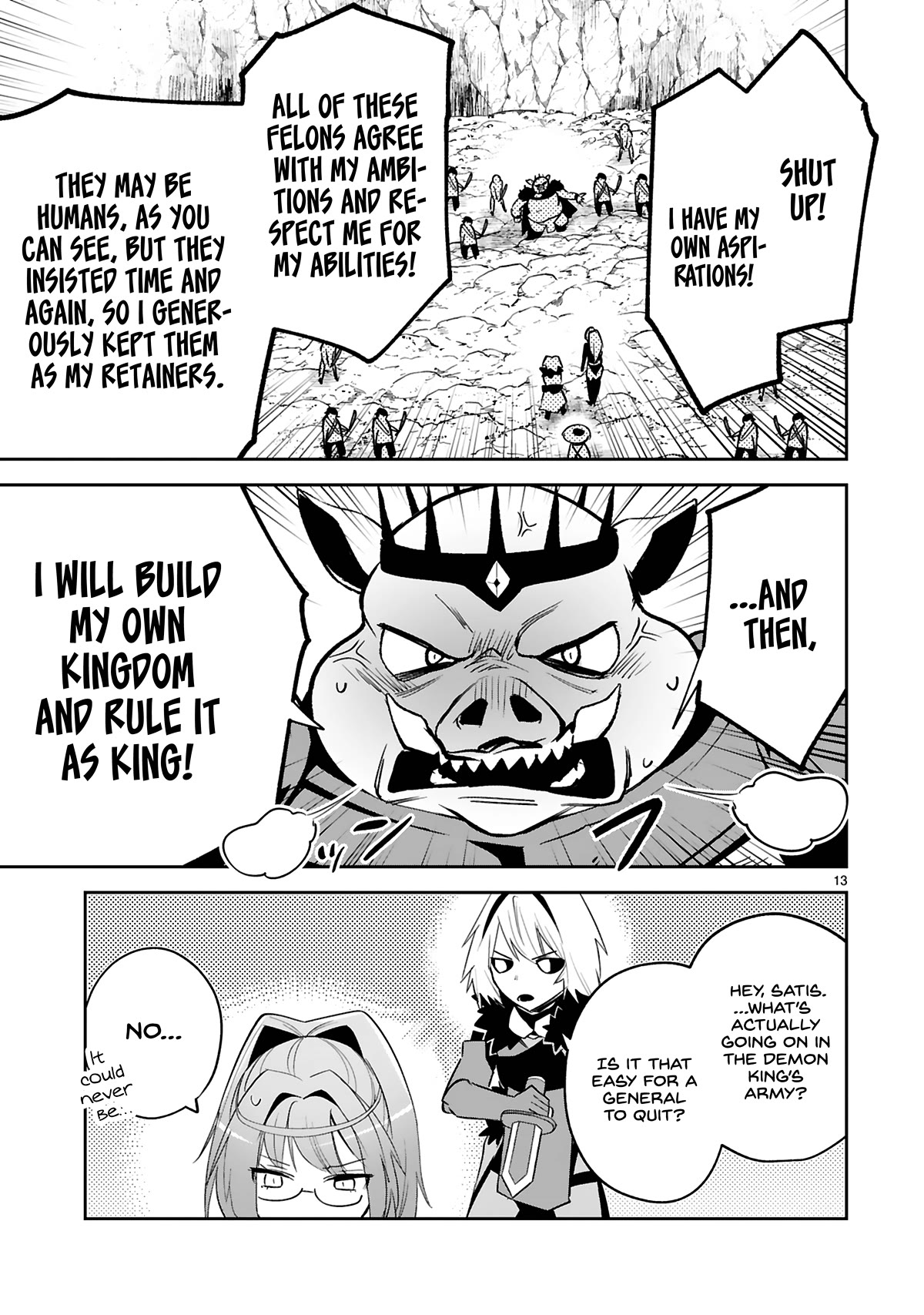 A Former Child Soldier Who Uses a Magic Sword Wants to Live With an Older Sister, the Former Enemy Leader Chapter 25 page 13 - Chapter 25