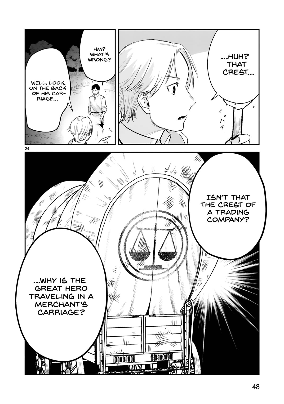 A Former Child Soldier Who Uses a Magic Sword Wants to Live With an Older Sister, the Former Enemy Leader Chapter 28 page 24 - Chapter 28