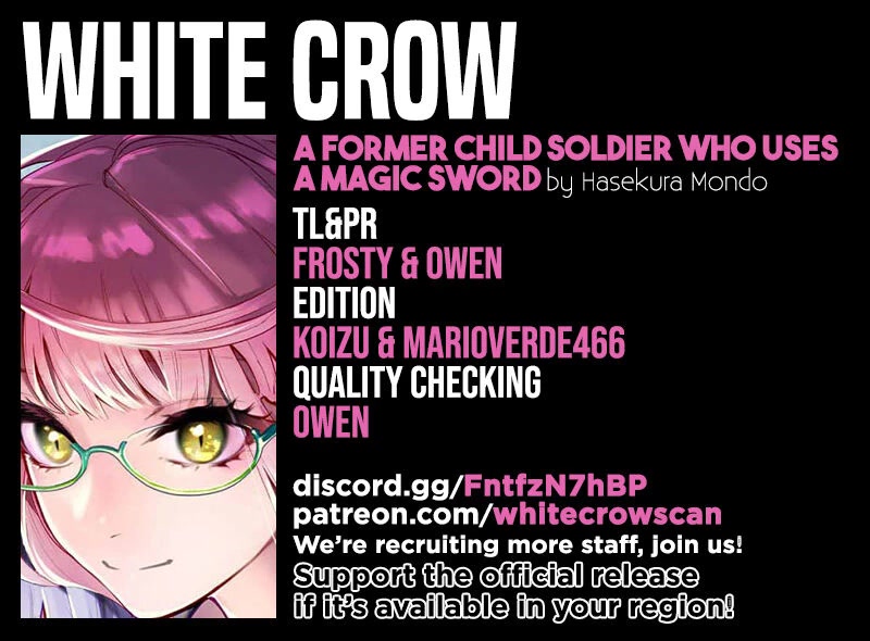 A Former Child Soldier Who Uses a Magic Sword Wants to Live With an Older Sister, the Former Enemy Leader Chapter 3 page 1 - Chapter 3