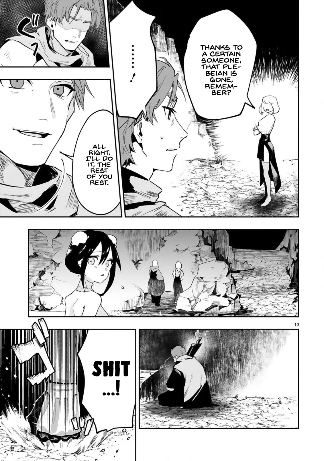 A Former Child Soldier Who Uses a Magic Sword Wants to Live With an Older Sister, the Former Enemy Leader Chapter 3 page 13 - Chapter 3