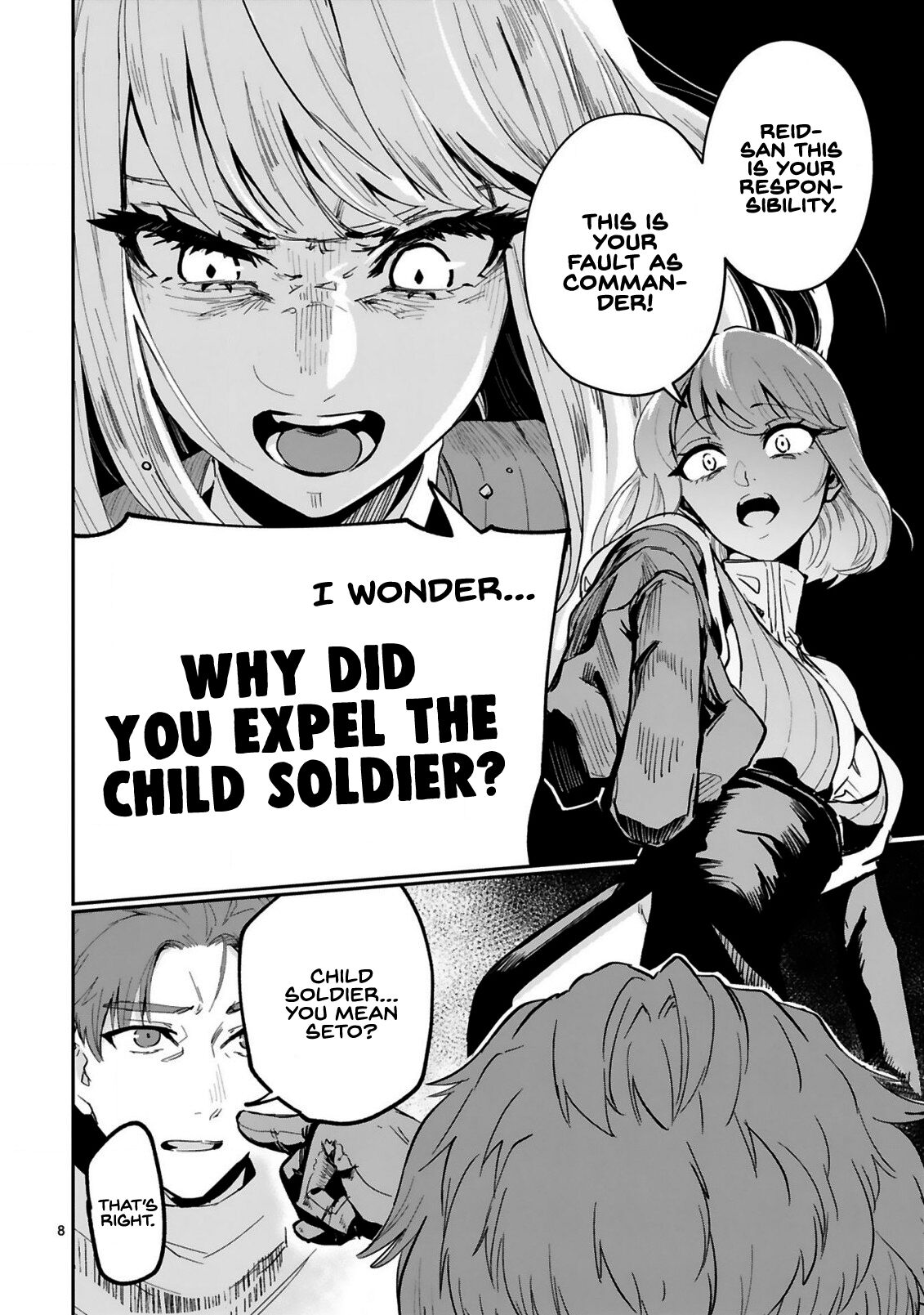 A Former Child Soldier Who Uses a Magic Sword Wants to Live With an Older Sister, the Former Enemy Leader Chapter 3 page 8 - Chapter 3