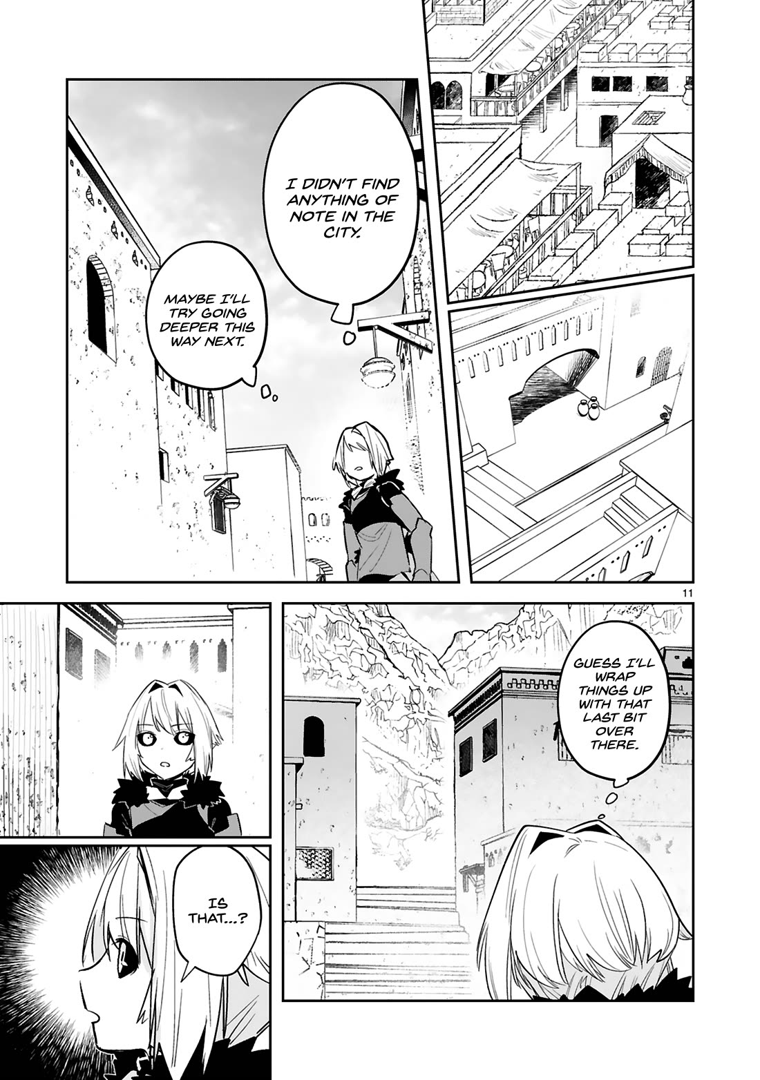A Former Child Soldier Who Uses a Magic Sword Wants to Live With an Older Sister, the Former Enemy Leader Chapter 30 page 12 - Chapter 30
